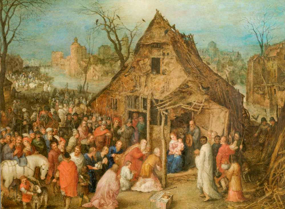 The Adoration of the Magi (1600) - Jan Brueghel Starszy