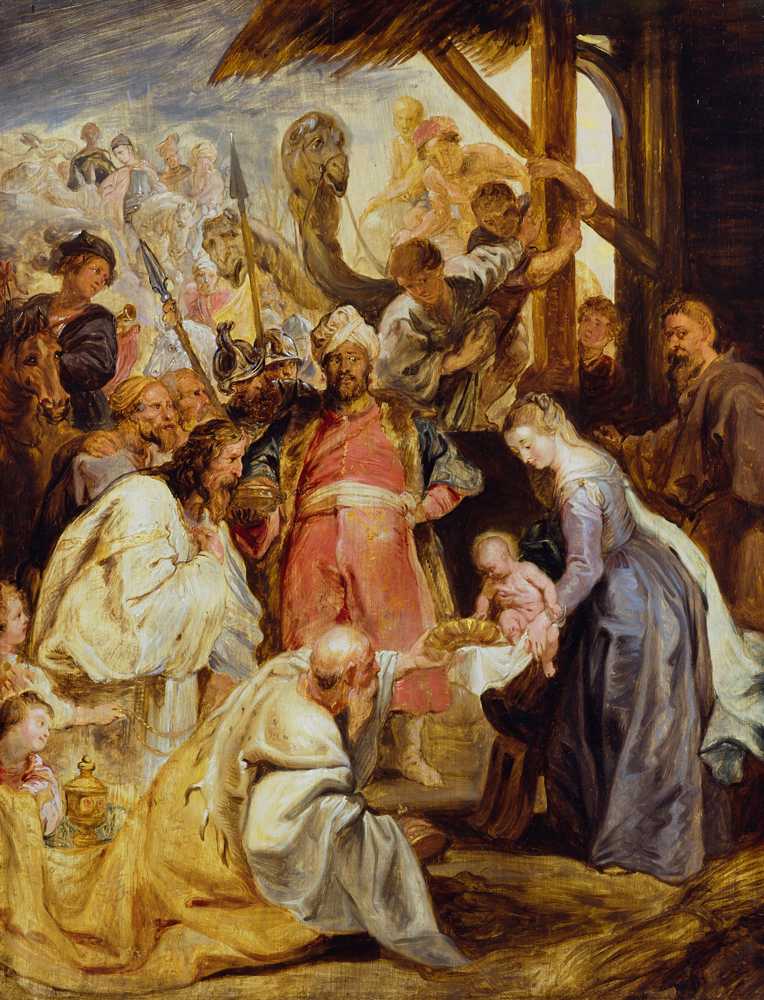 The Adoration of the Magi (c. 1624) - Peter Paul Rubens