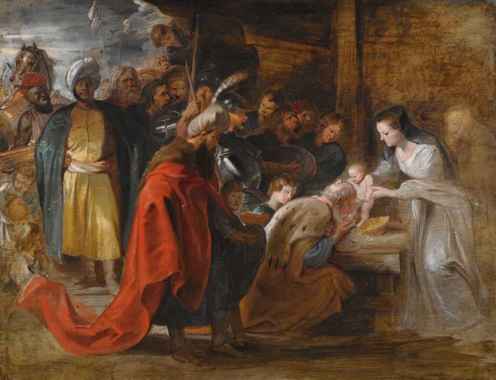 The Adoration Of The Magi - Peter Paul Rubens