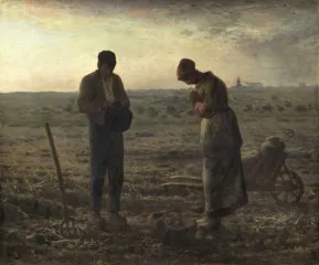 The Angelus (1857-1859) - Jean Francois Millet