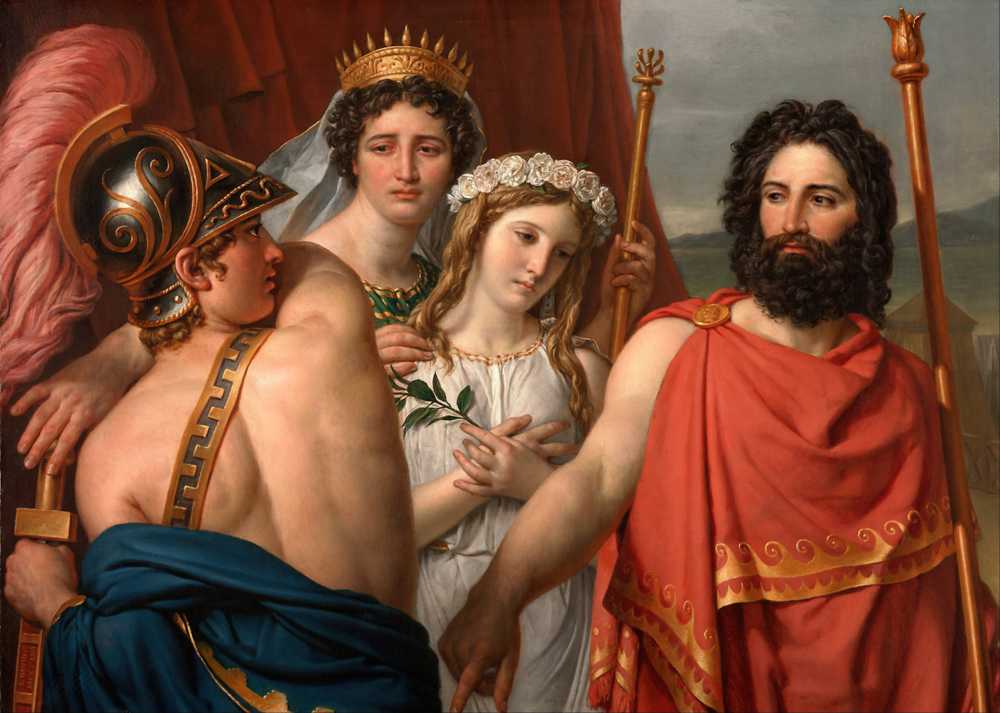 The Anger of Achilles (1819) - Jacques-Louis David