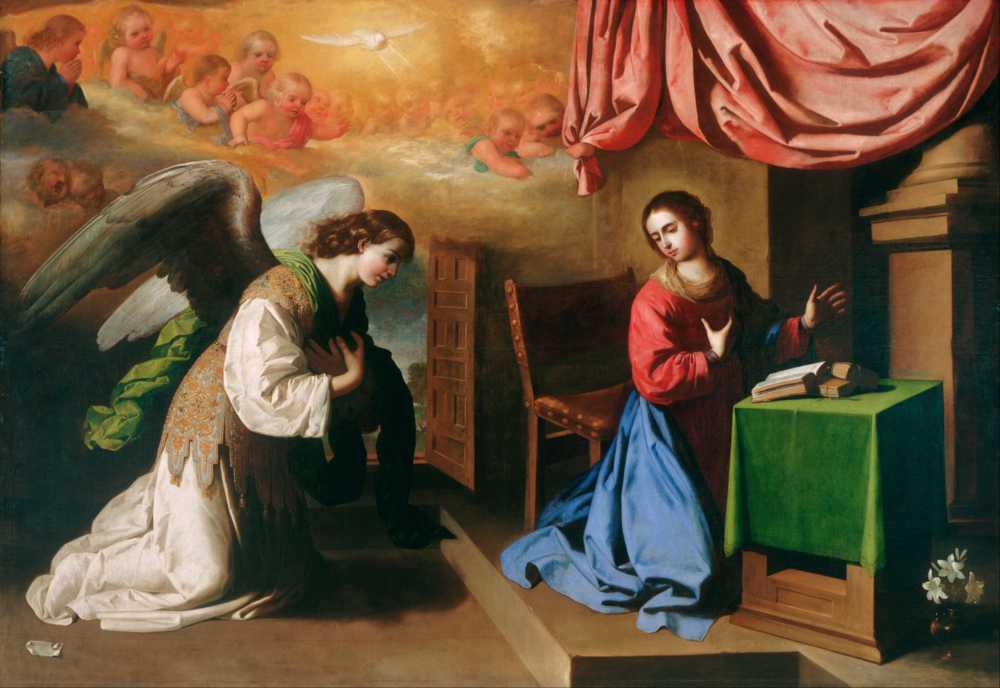 The Annunciation - Francisco de Zurbarán