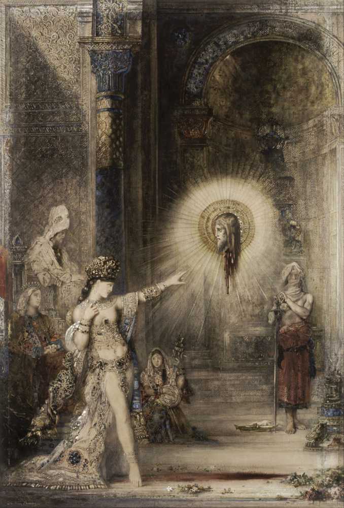 The Apparition (circa 1876) - Gustave Moreau