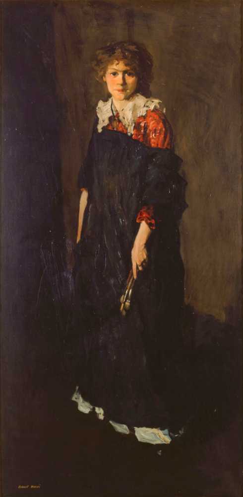 The Art Student (Miss Josephine Nivison) (1906) - Robert Henri