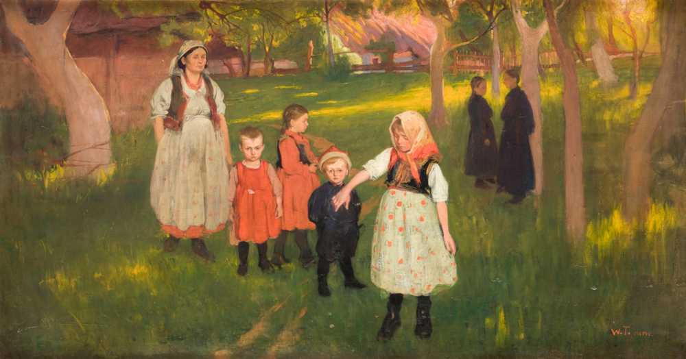The Artist’s Family (1905) - Włodzimierz Tetmajer