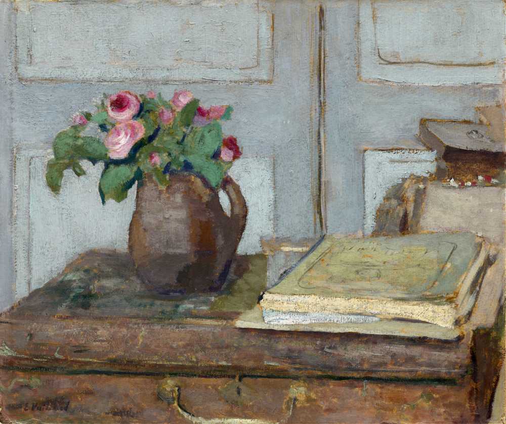 The Artist’s Paint Box and Moss Roses (1898) - Jean-Edouard Vuillard