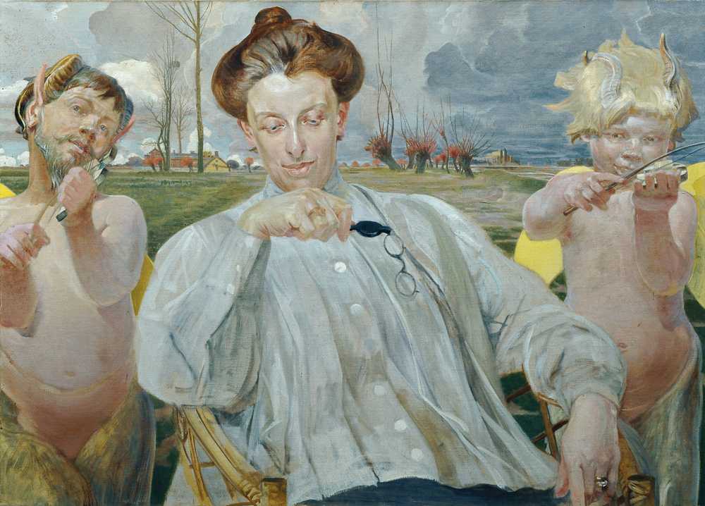 The Artist's Wife (1905) - Jacek Malczewski
