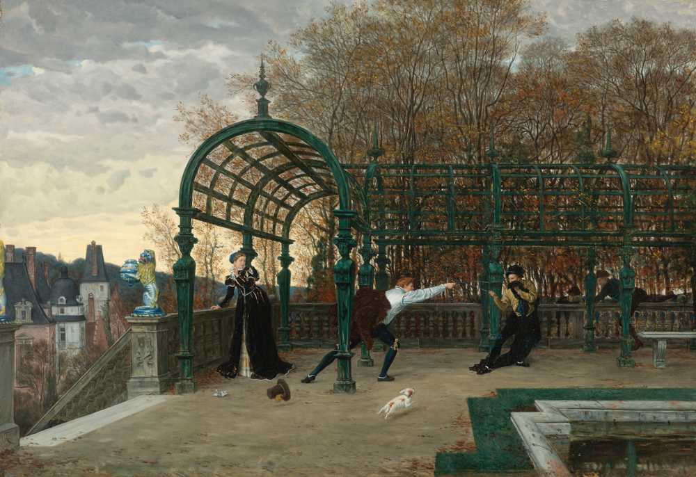 The Attempted Abduction (1865) - James Tissot