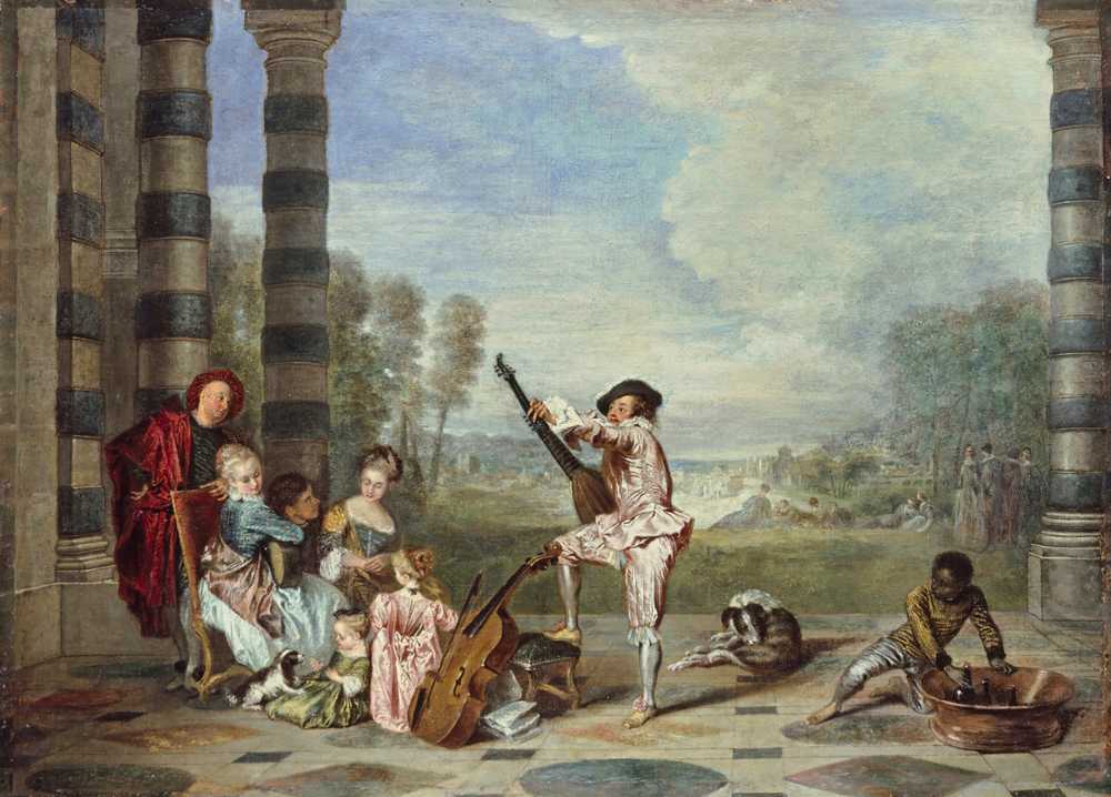 The Attractions of Life - Jean-Antoine Watteau