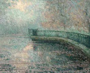 The Balustrade, London (1908) - Henri Le Sidaner