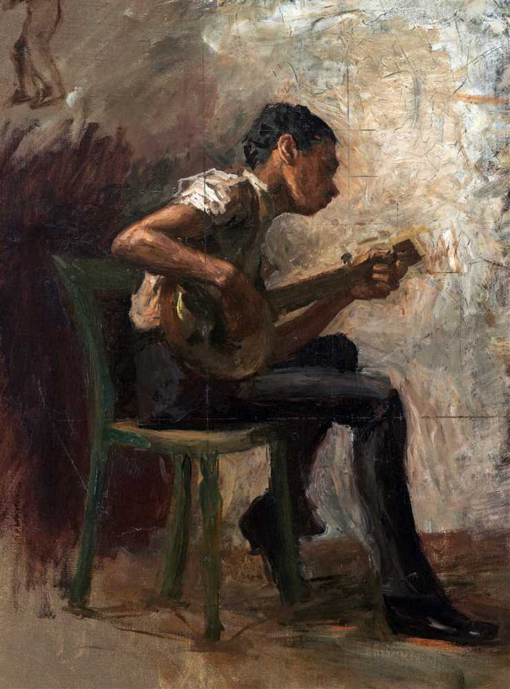 The Banjo Player - Thomas Eakins