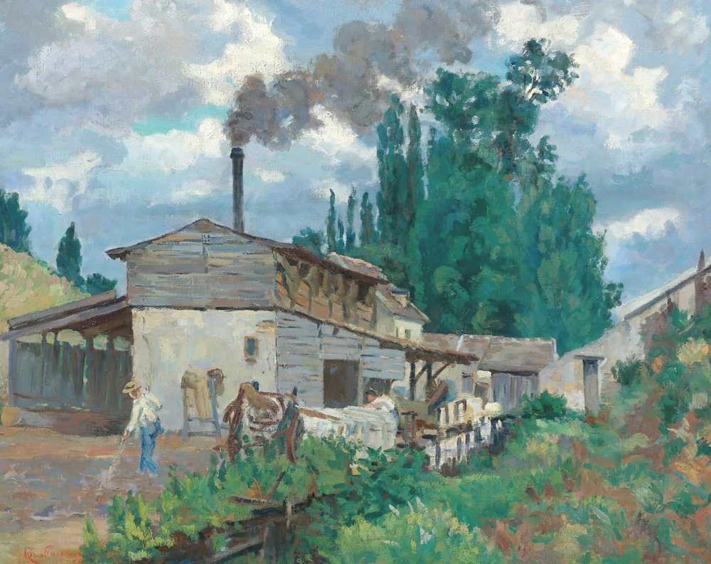 The Banks Of The Bievre (1875) - Armand Guillaumin