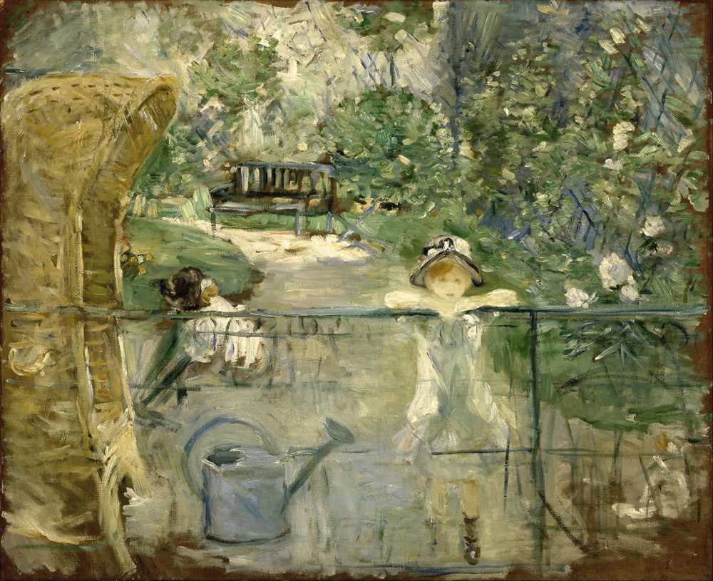 The Basket Chair (1882) - Berthe Morisot