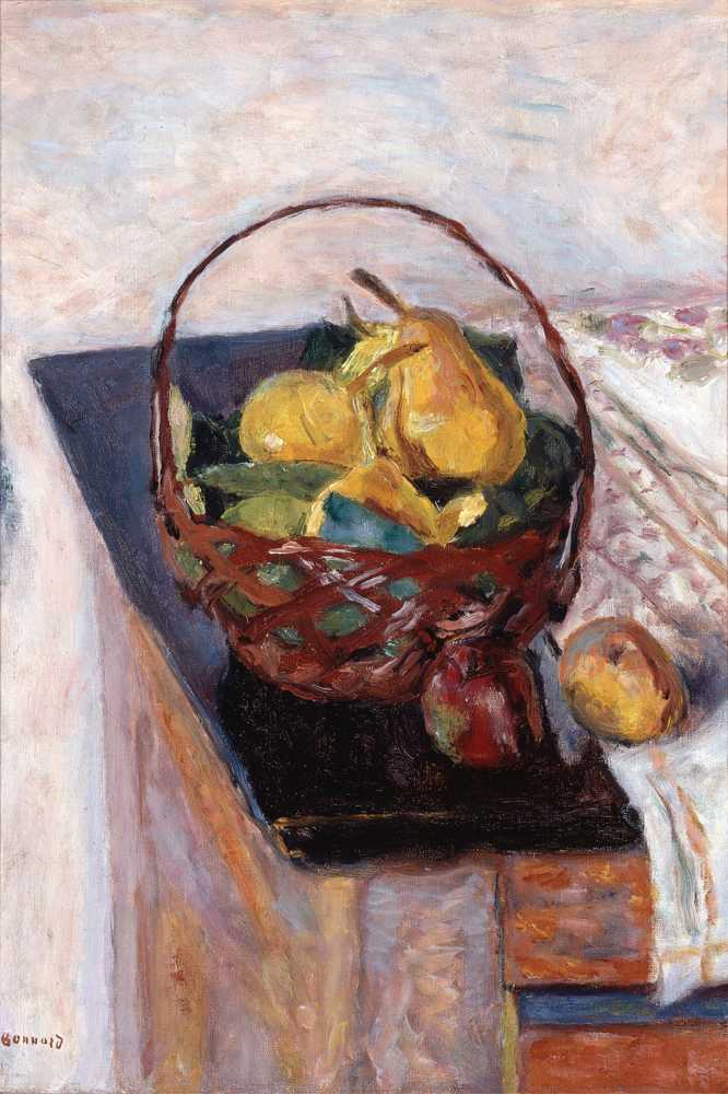 The Basket of Fruit (1922) - Pierre Bonnard