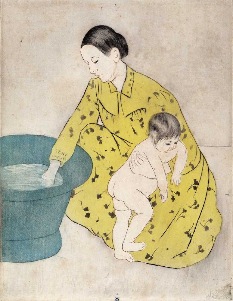 The Bath (1890-1891) - Mary Cassatt