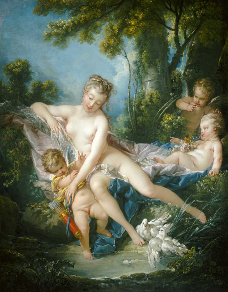 The Bath of Venus (1751) - Francois Boucher
