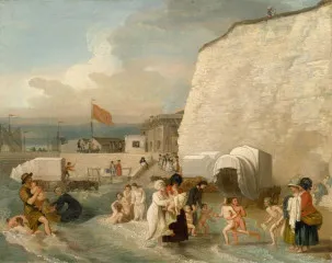 The Bathing Place at Ramsgate - Benjamin West