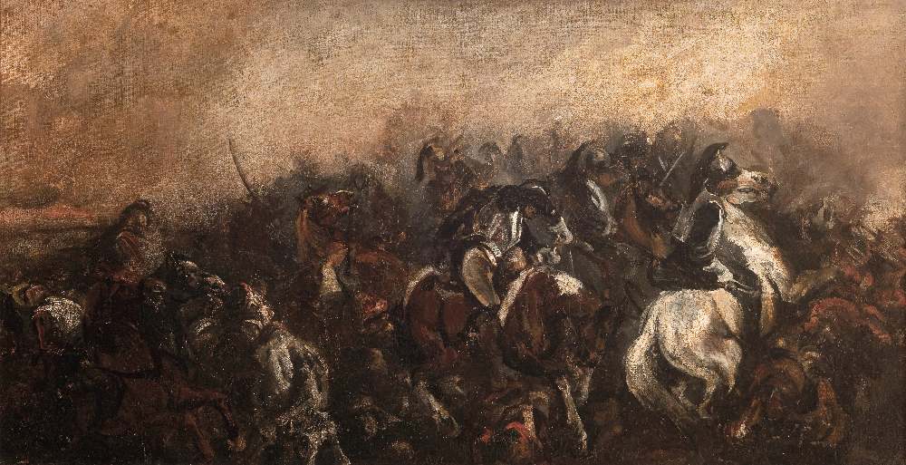 The Battle of Mozhaisk (1835-1840) - Piotr Michałowski