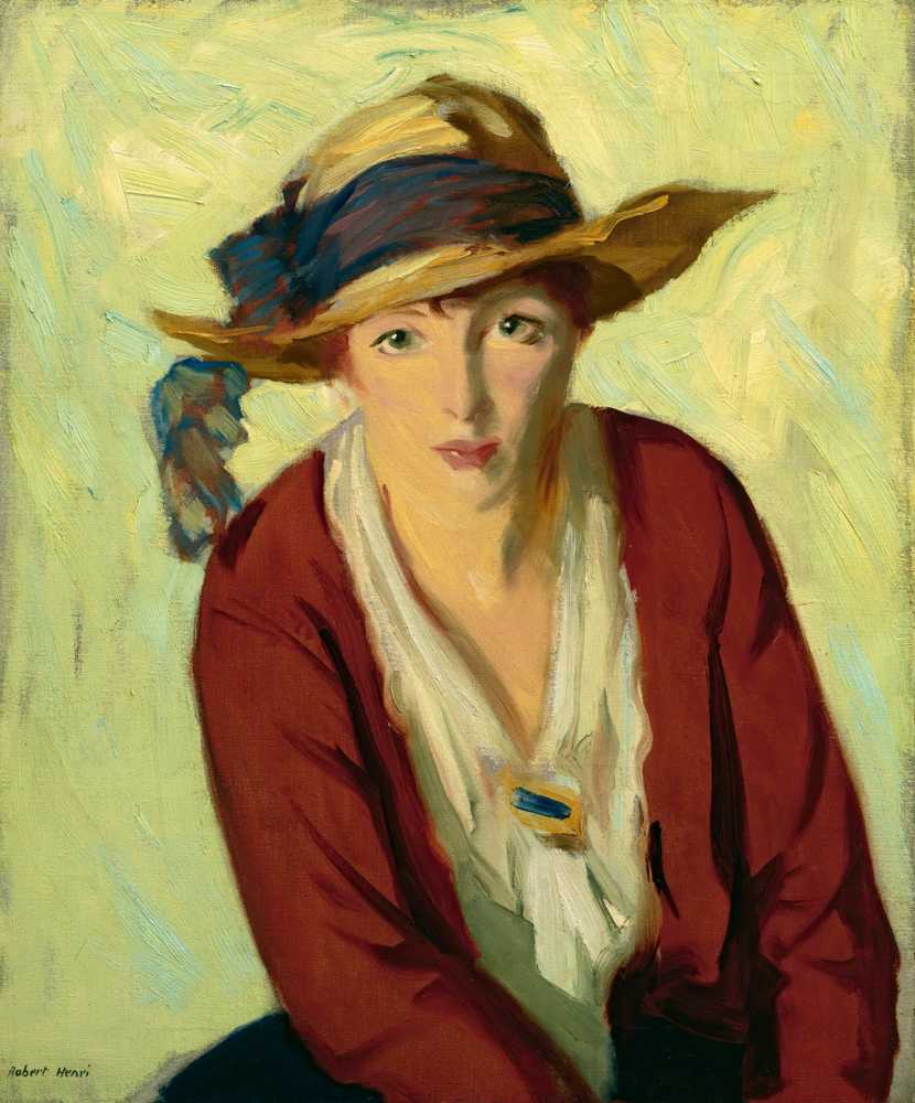 The Beach Hat (1914) - Robert Henri