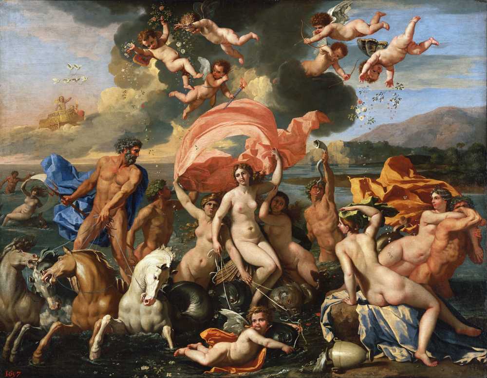 The Birth of Venus (1635 Or 1636) - Nicolas Poussin