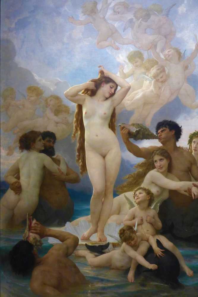 The Birth of Venus (1879) - William-Adolphe Bouguereau
