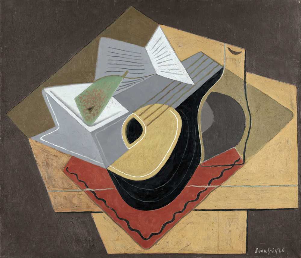 The Black Mandolin (1926) - Juan Gris