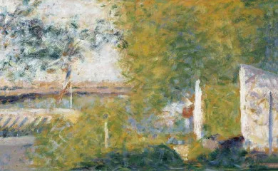 The Bridge at Bineau - Georges Seurat