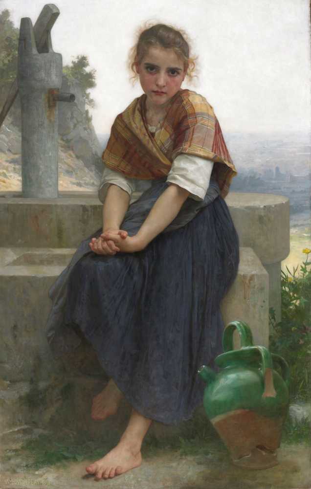The Broken Pitcher (1891) - William-Adolphe Bouguereau