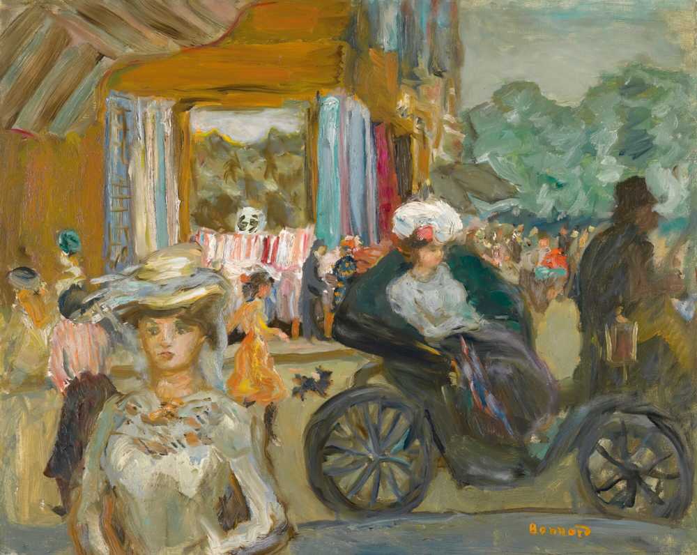 The Cab (1898) - Pierre Bonnard