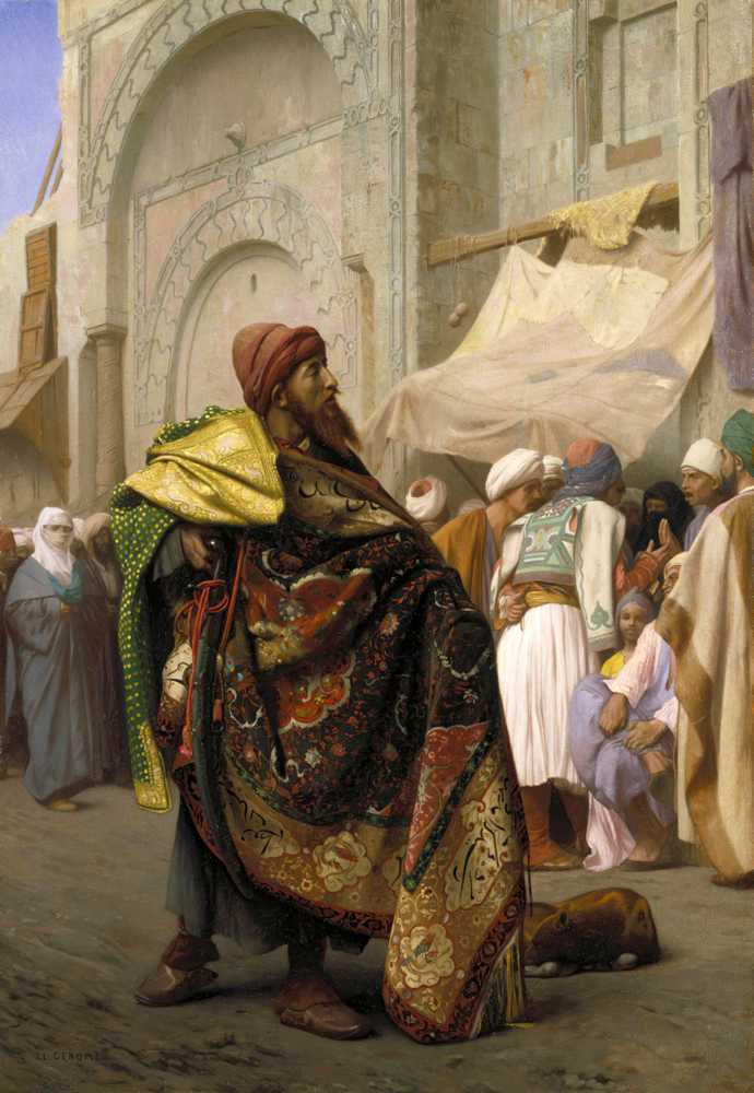 The Carpet Merchant Of Cairo (1869) - Jean-Leon Gerome