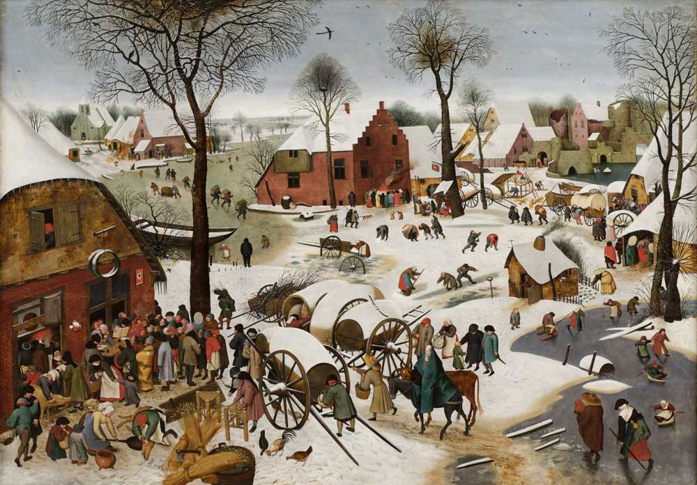 The Census at Bethlehem, After Pieter Brueghel the E... - Brueghel Pieter yonger