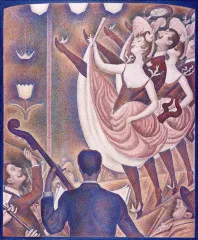 The Chahut (1889 - 1890) - Georges Seurat