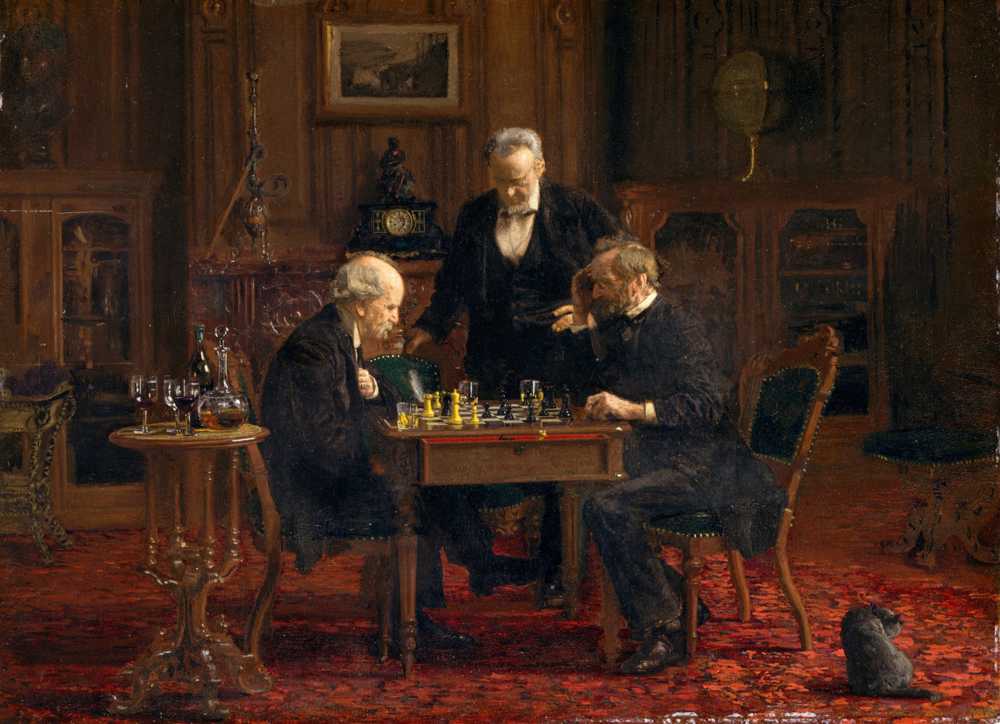 The Chess Players (1876) - Thomas Eakins