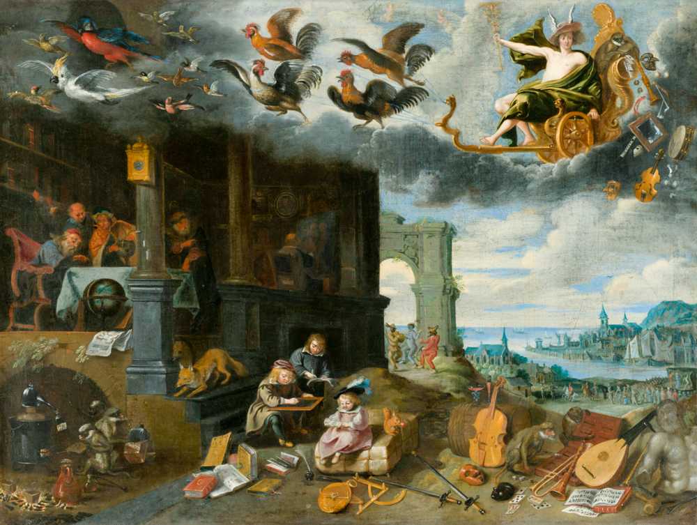 The Children of the Planet Mercury (c. 1645) - Jan Brueghel Młodszy