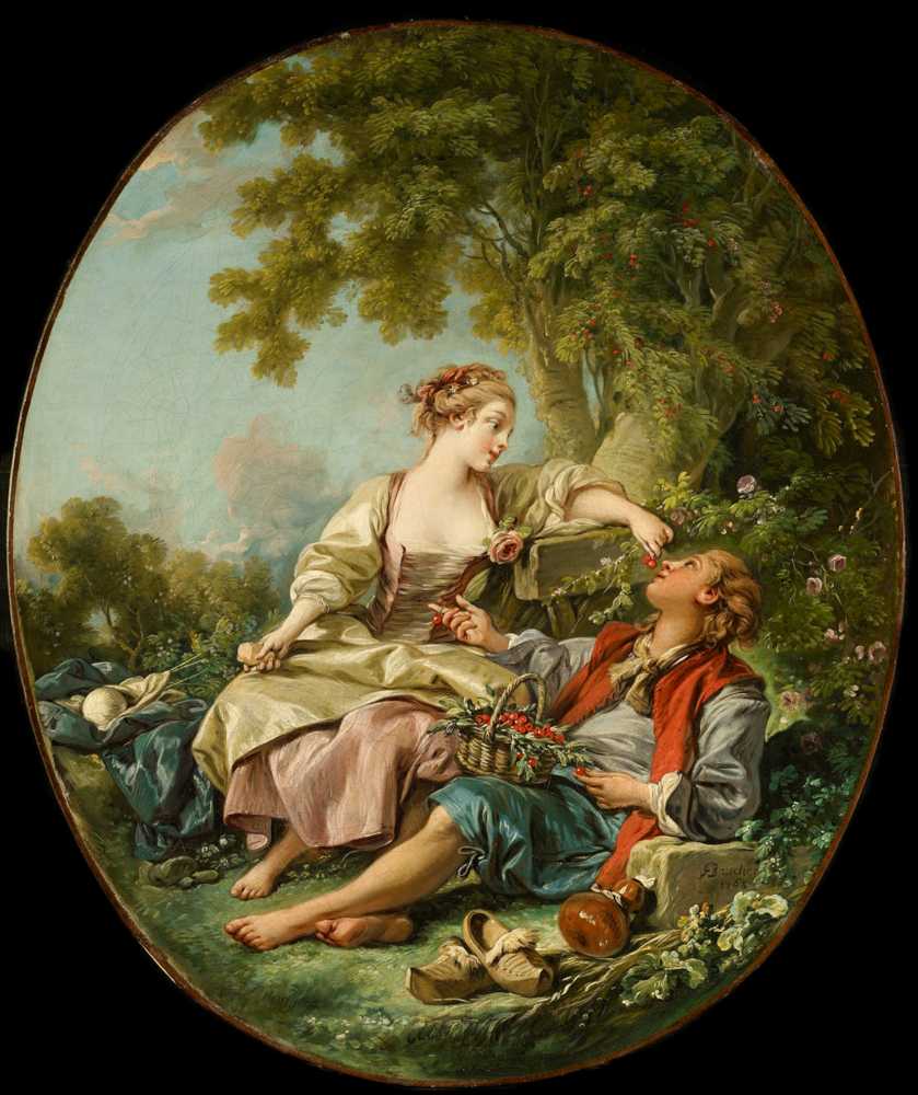 The Clogs (1768) - Francois Boucher