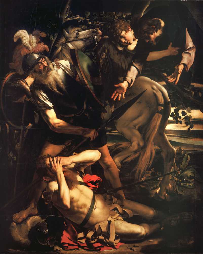 The Conversion of Saint Paul (ca. 1600) - Michelangelo Merisi de Caravag