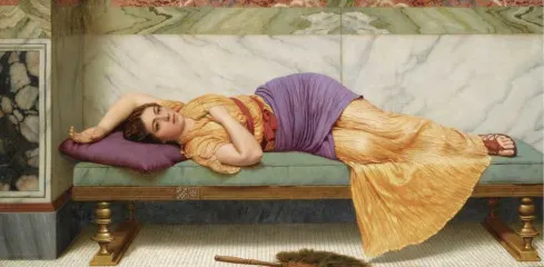 The Day Dream (1920) - John William Godward