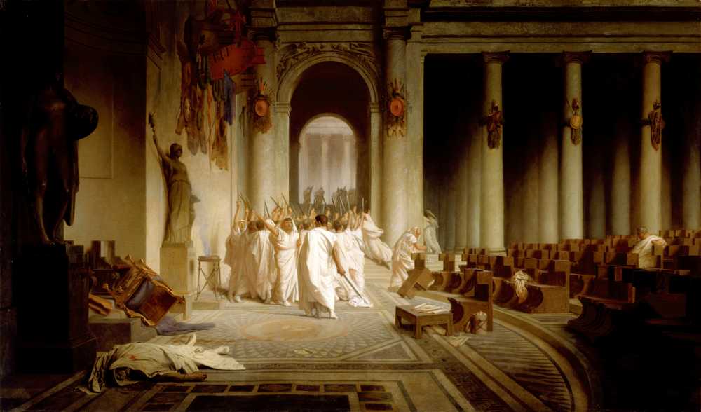The Death of Caesar (1859-1867) - Jean-Leon Gerome