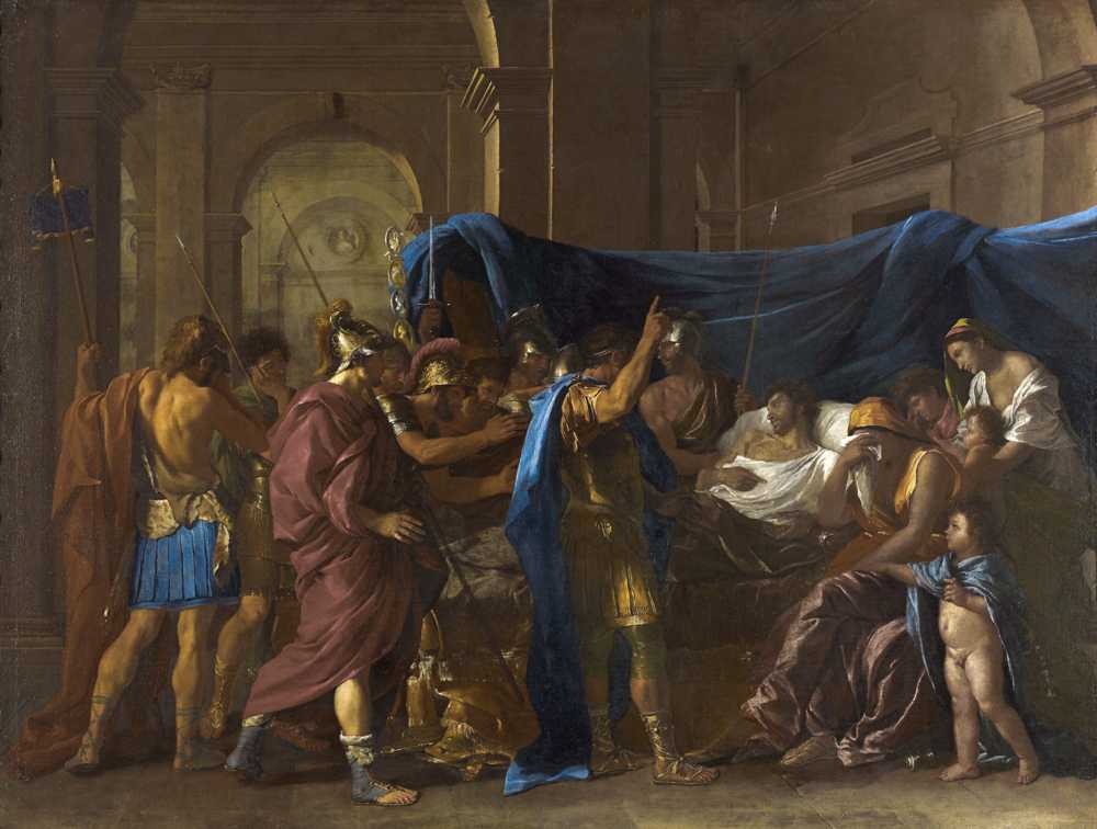 The Death of Germanicus (1627) - Nicolas Poussin