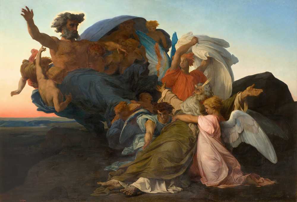 The Death of Moses (1850) - Alexandre Cabanel