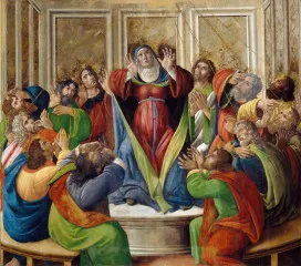 The Descent Of The Holy Ghost - Sandro Botticelli