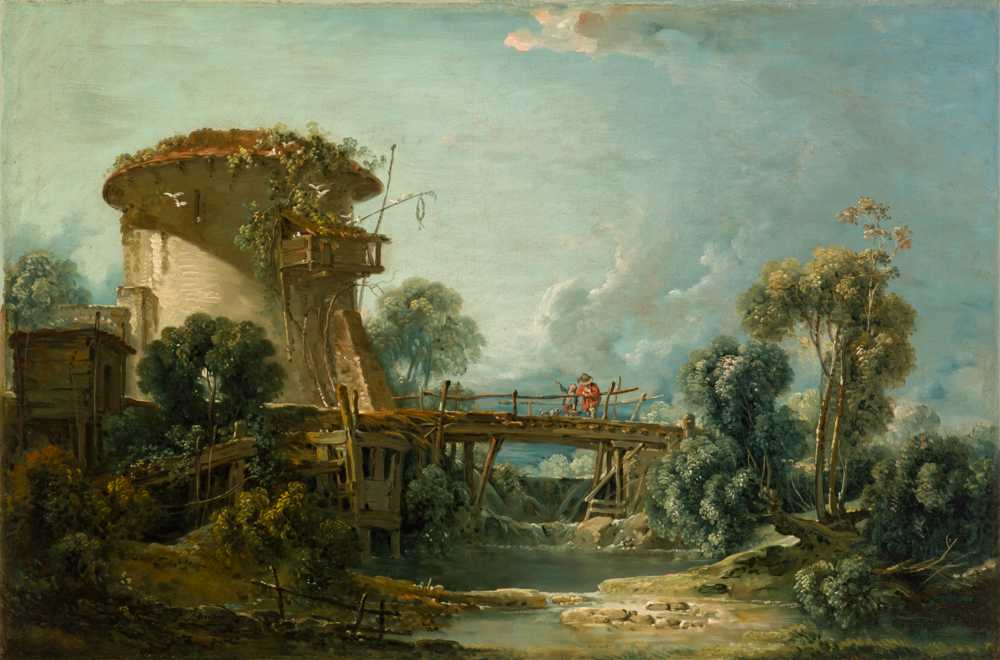 The Dovecote (1758) - Francois Boucher