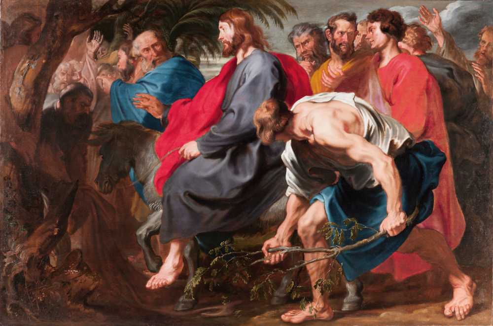 The Entry of Christ into Jerusalem (1617) - Antoon Van Dyck