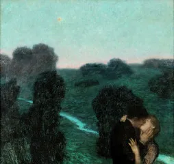 The Evening Star (before 1912) - Franz von Stuck