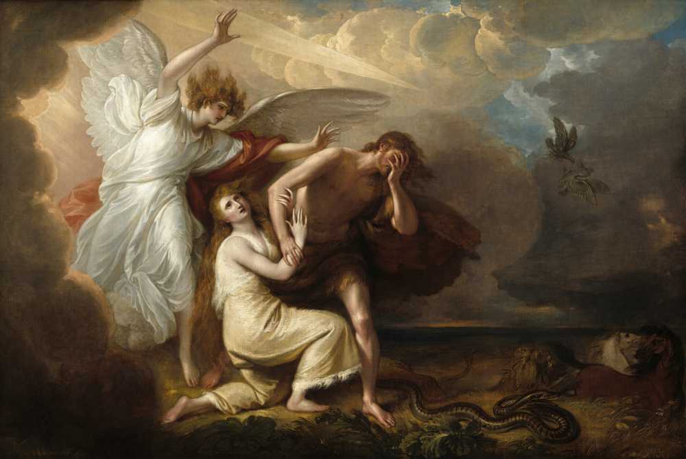 The Expulsion of Adam and Eve from Paradise (1791) - Benjamin West