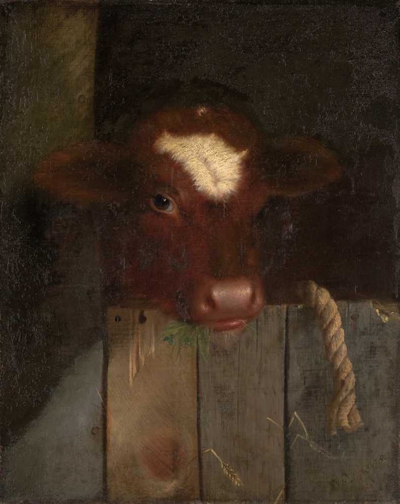 The Family Cow (Calf’s Head) (1869) - William Merritt Chase