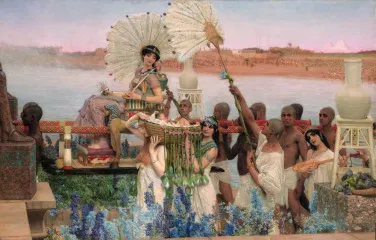 The finding of Moses (1904) - Alma-Tadema