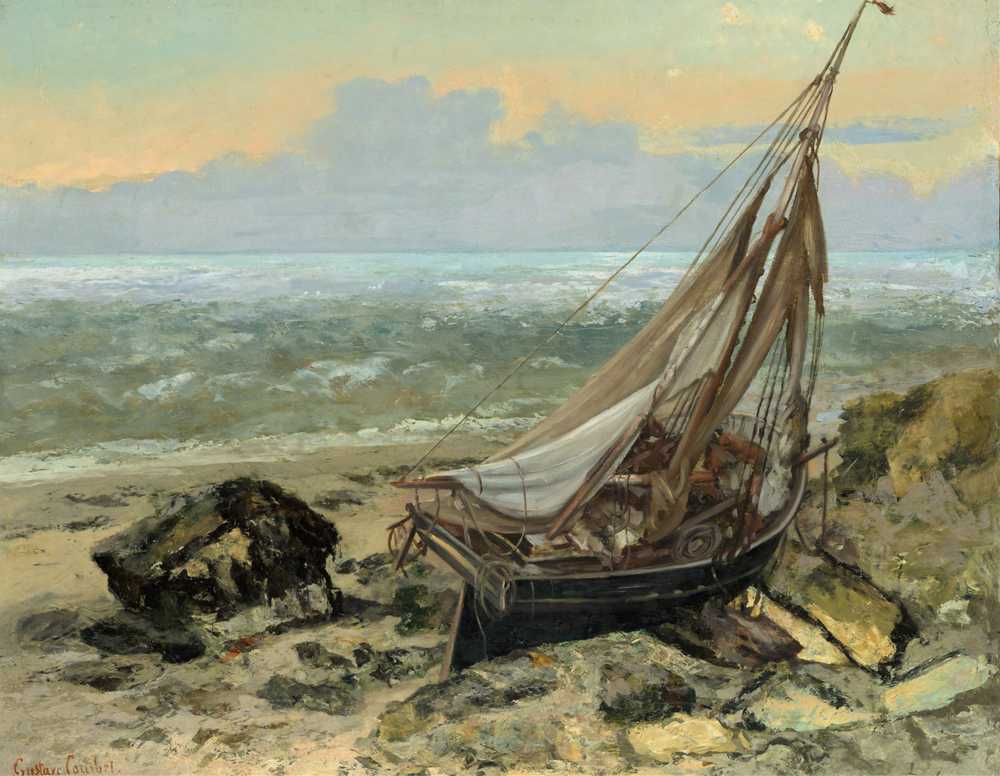 The Fishing Boat (1865) - Gustave Courbet