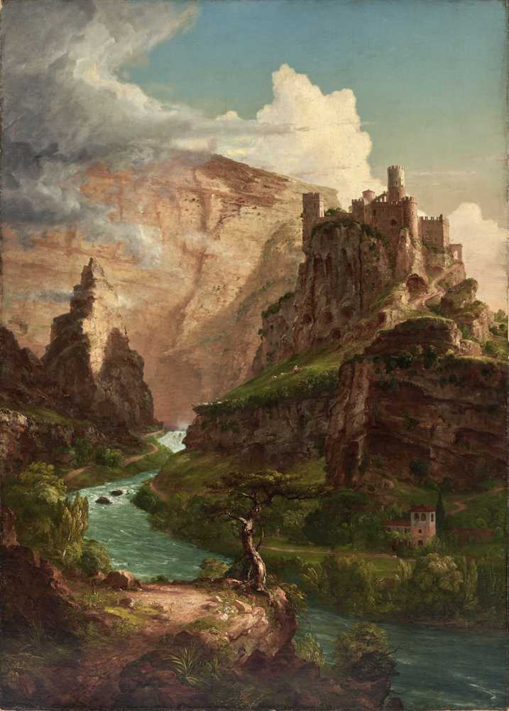 The Fountain of Vaucluse (1841) - Thomas Cole