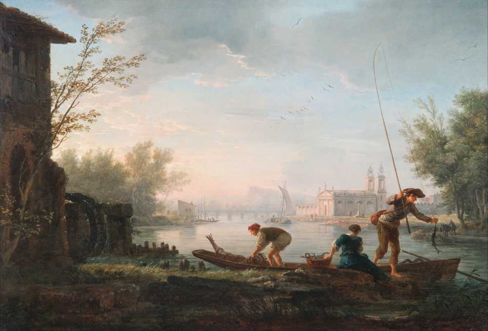 The four times of day- Morning (1757) - Claude Joseph Vernet